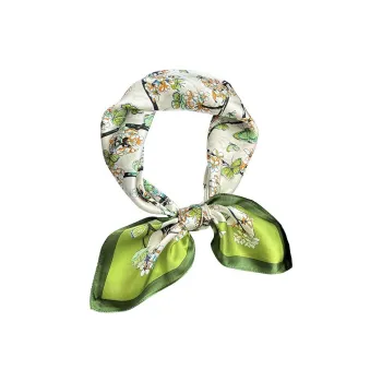 MEETSUNNY 100% Mulberry Silk Silk Scarves Women's