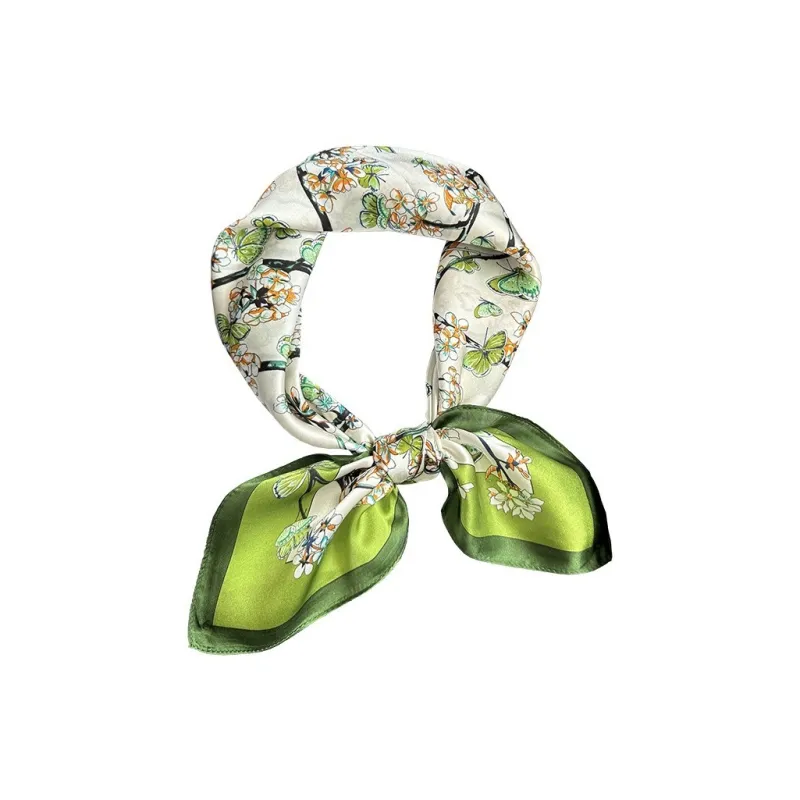 MEETSUNNY 100% Mulberry Silk Silk Scarves Women's-0