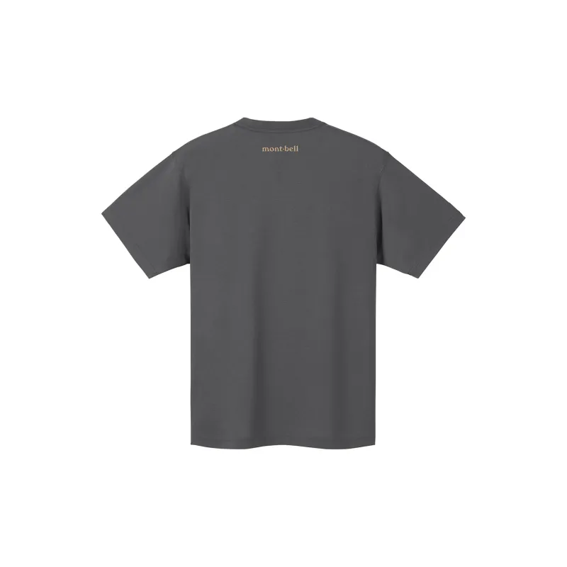 MONTBELL Sports & Outdoors Casual Men's Europe Version Quick Dry Breathable Short Sleeved T Shirts-3