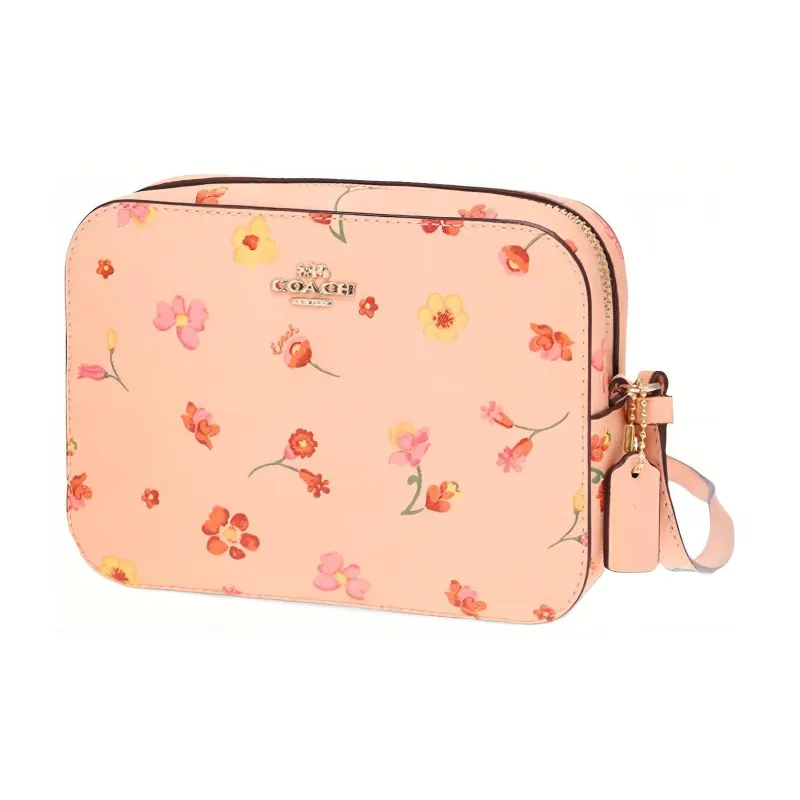 COACH Camera Leather Camera Bag, Shoulder Bag, Crossbody Bag Women's Peach Pink-1