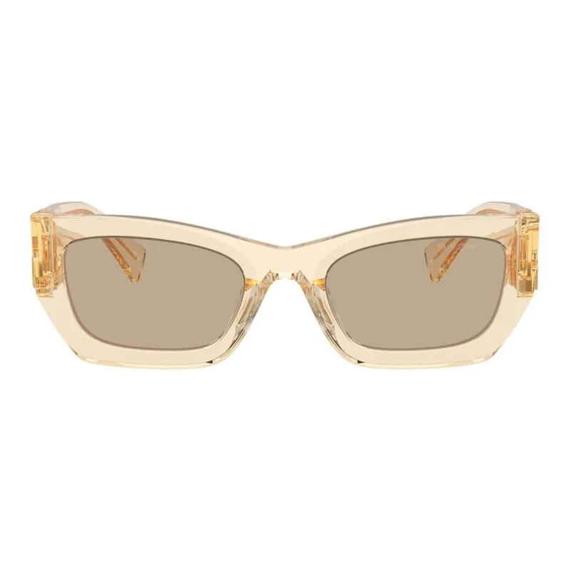 MIU MIU Logo lettering Square frame Sunglasses-1