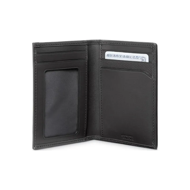 TUMI Nylon Card Holder Men's Marine Blue & Gray-1