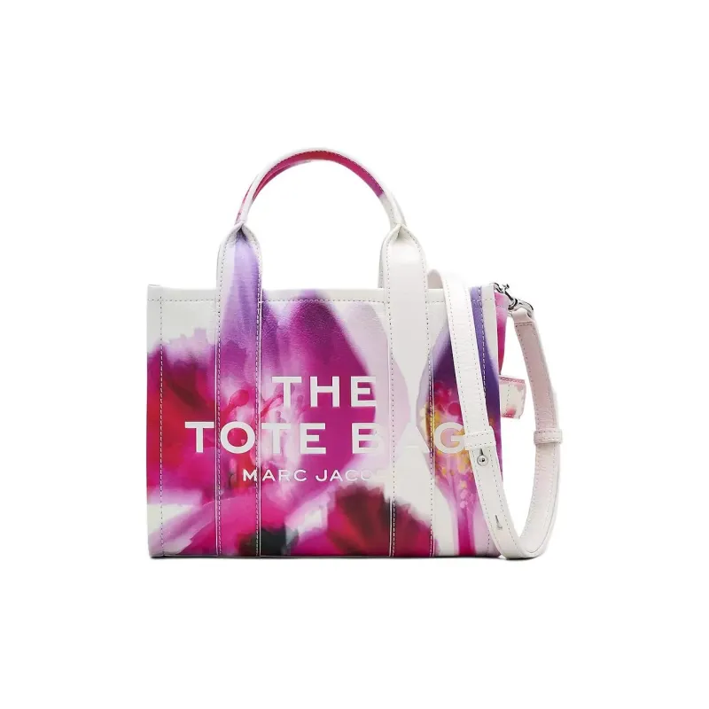 MARC JACOBS The Small Tote Future Floral White Multi Flower-0