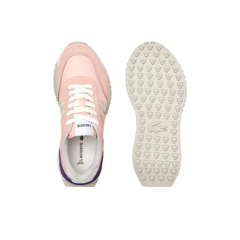 LACOSTE L Spin Low Top Casual Shoes Women's Pink-3