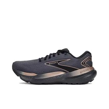 Brooks Cushioning, Slip Resistant, And Abrasion Resistant Low Top Long Distance Running Shoes Unisex Black