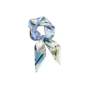 MEETSUNNY Silk Scarves Women's