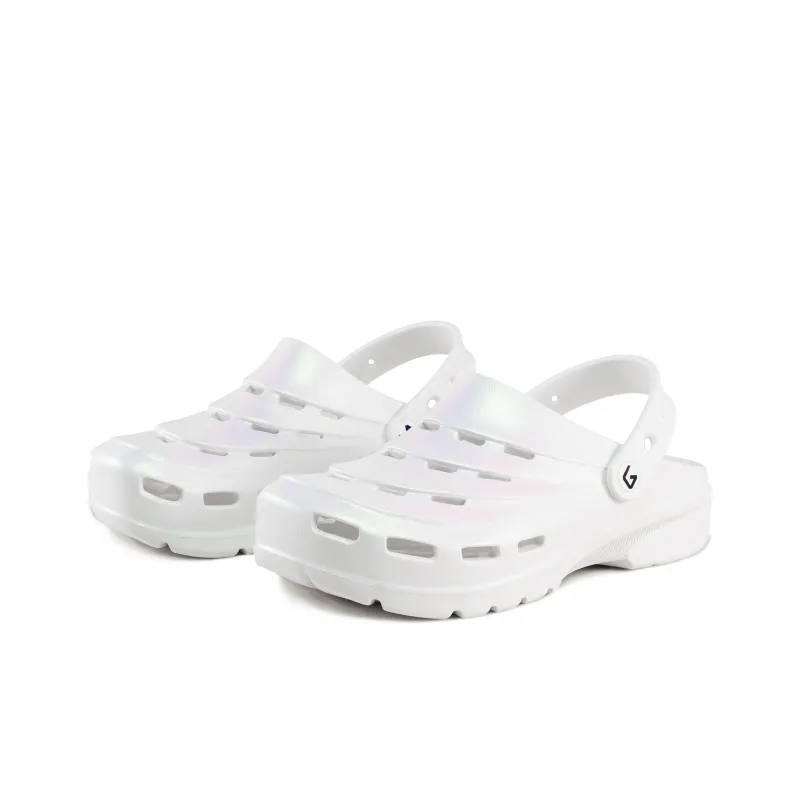 GOTO Classic Clogs Unisex Aurora White-2