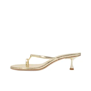 STUDIO AMELIA Flip Flops 5cm Women's Gold