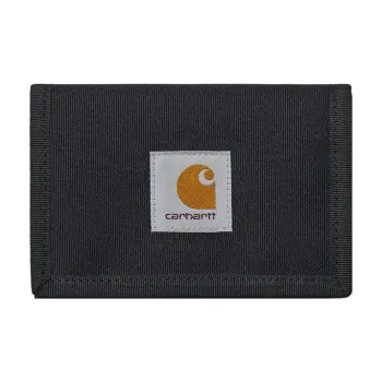 Carhartt WIP Canvas Card Holder Wallet Regular Unisex Black