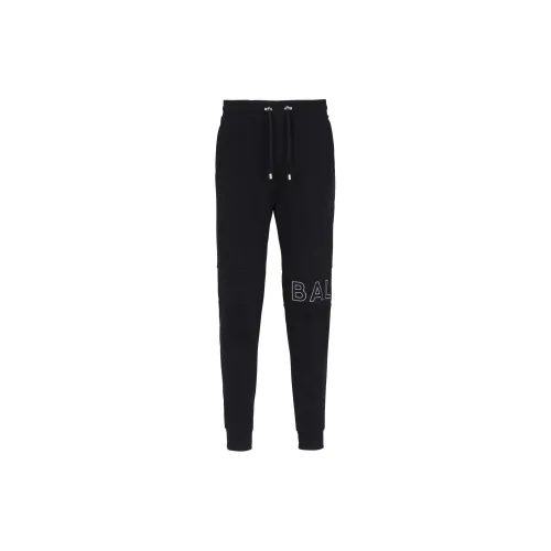 BALMAIN Knitted Sweatpants Men Black