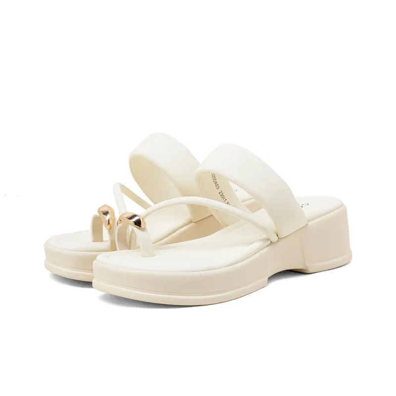 COMELY PU Polyurethane Slide Slippers Women's-1