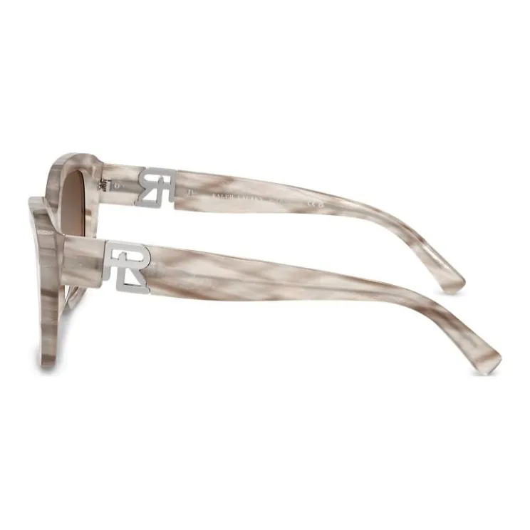 Polo Ralph Lauren - Irregular Shape Sunglasses Unisex Brown-2