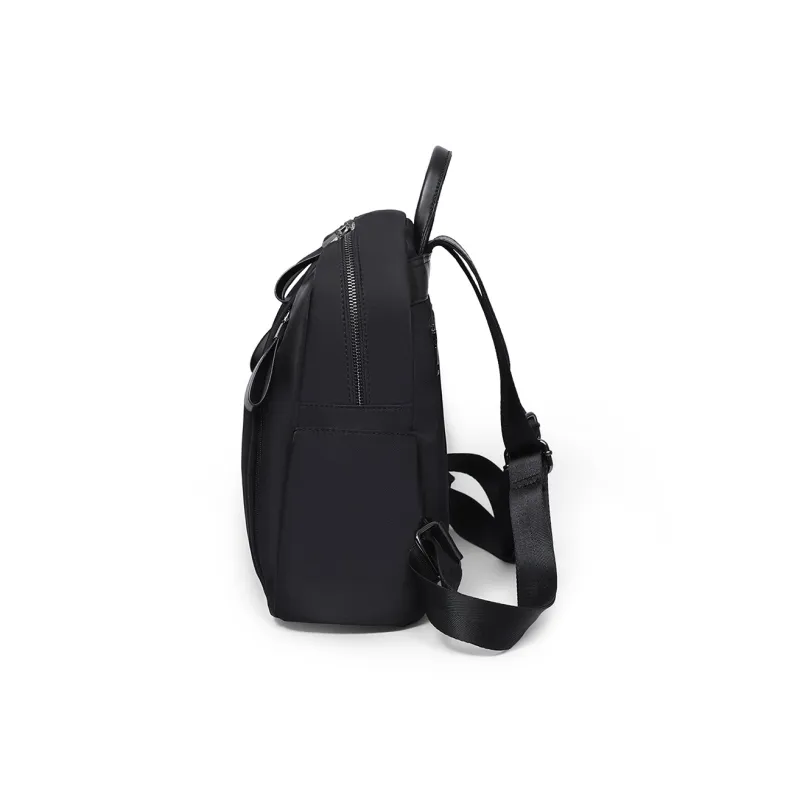 Kevin Cohen Fabric Backpack Medium Size Women's Black-3