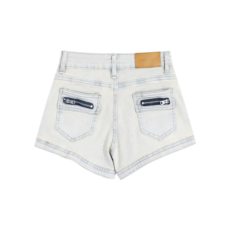 Garbege Denim Hot Pants Women's-1