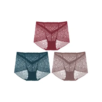Flowers In Water Underpants Women's 3 Pack