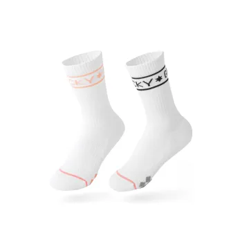 FUGEER Mid Calf Socks Women's 2 Pack