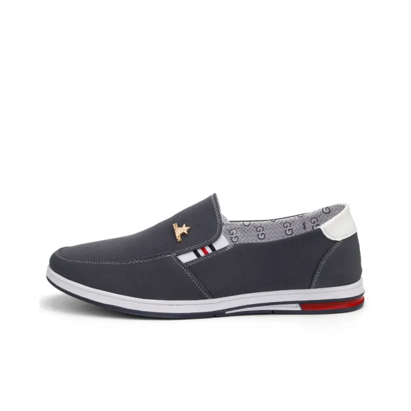 G5 Breathable Lightweight Low-Top Canvas Shoes Men's-1