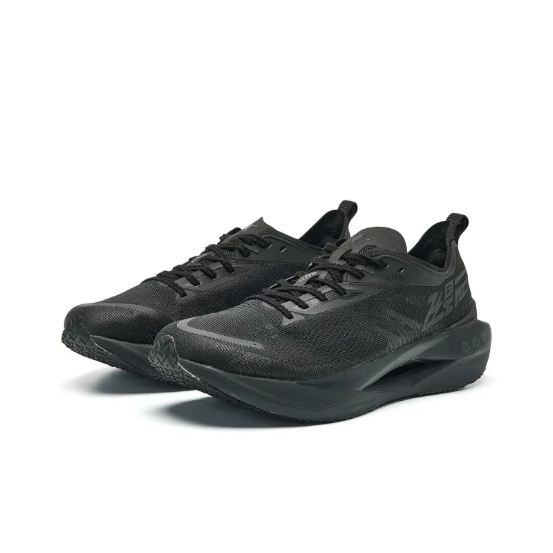 QIAODAN Flying Shadow PRO Cushioning Anti Slip And Wear Resistant Low Top Running Shoes Men's Black-2
