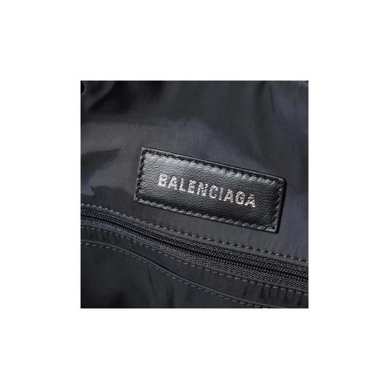 Balenciaga Army Recycled Nylon Portable Crossbody Bag Shoulder Bag Men's Black-4
