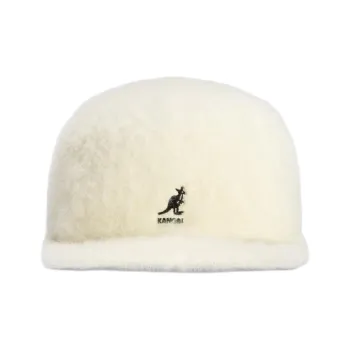 KANGOL Angora Wool, Acrylic, Nylon Baseball Caps Unisex White