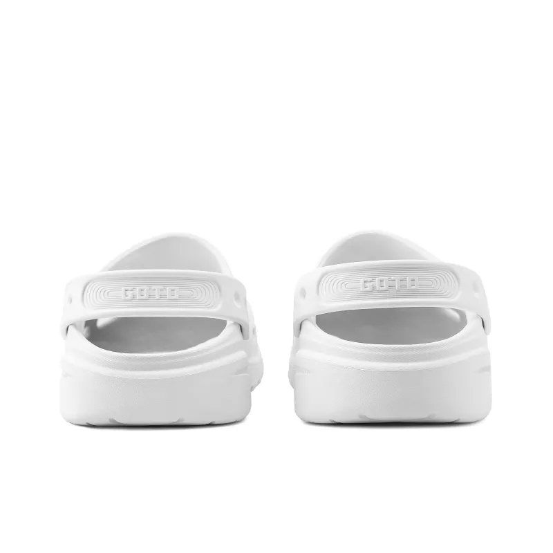 GOTO Classic Clogs Unisex Aurora White-4