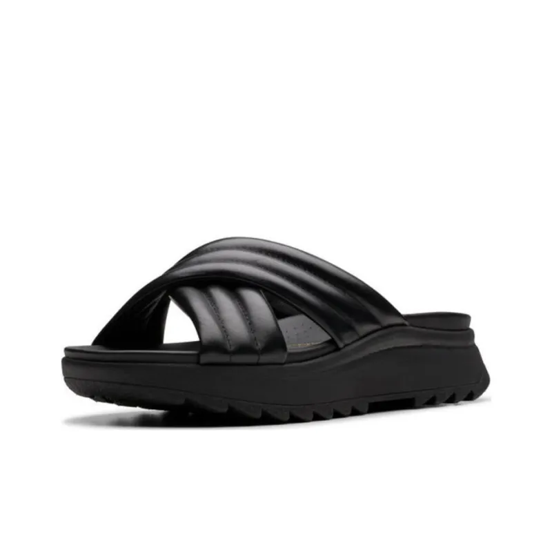 Clarks EVA Slide Slippers Women's Black-1