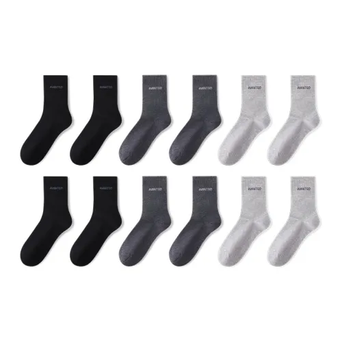 HLA Men Mid-Calf Socks