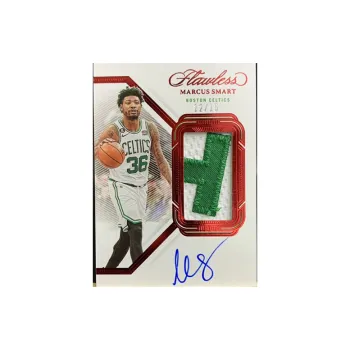 PANINI 2022 23 Celtics Marcus Smart Portable 12/15 VPA Vertical Worn Jersey Player Card Access Pass Sports Cards 1 Pc
