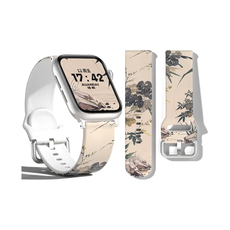 Yu Qing Apple Compatibility Watch Band TPU Material-3