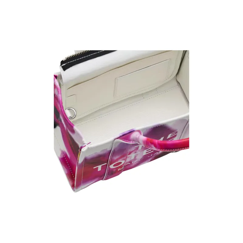 MARC JACOBS The Small Tote Future Floral White Multi Flower-4