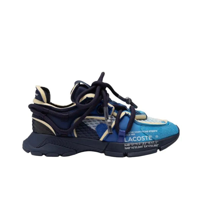 LACOSTE L003 Active Runway Low Top Casual Shoes Men's Blue-1