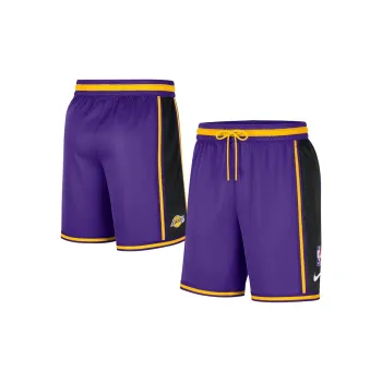 Nike Basketball Shorts Los Angeles Lakers Unisex Field Purple