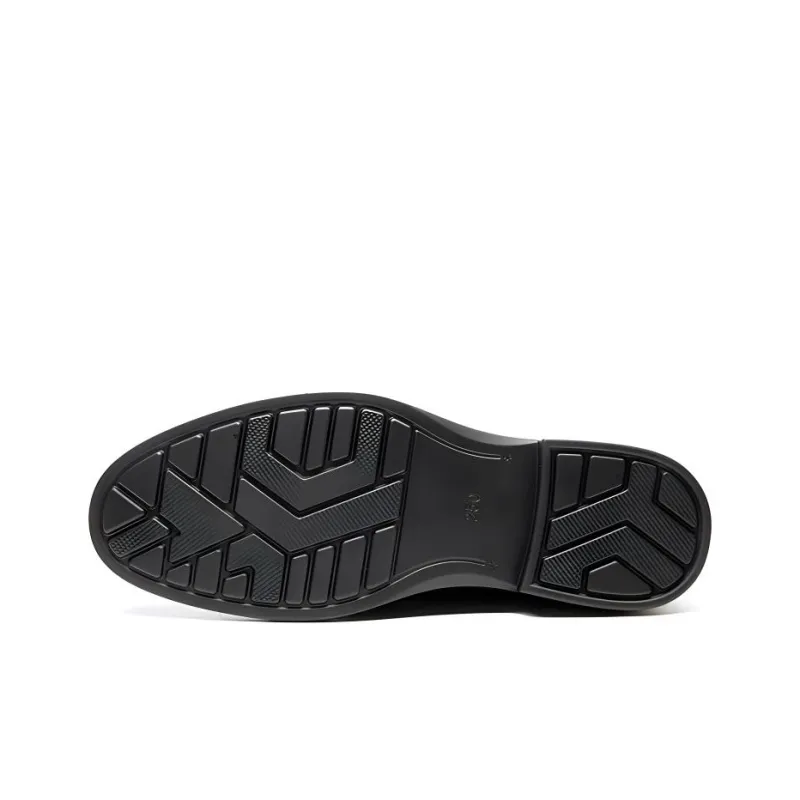 AOKANG Dress Shoes Men Low Top None-5
