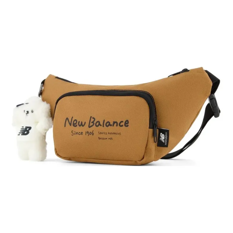 New Balance Fabric Fanny Pack Regular Unisex Brown-1