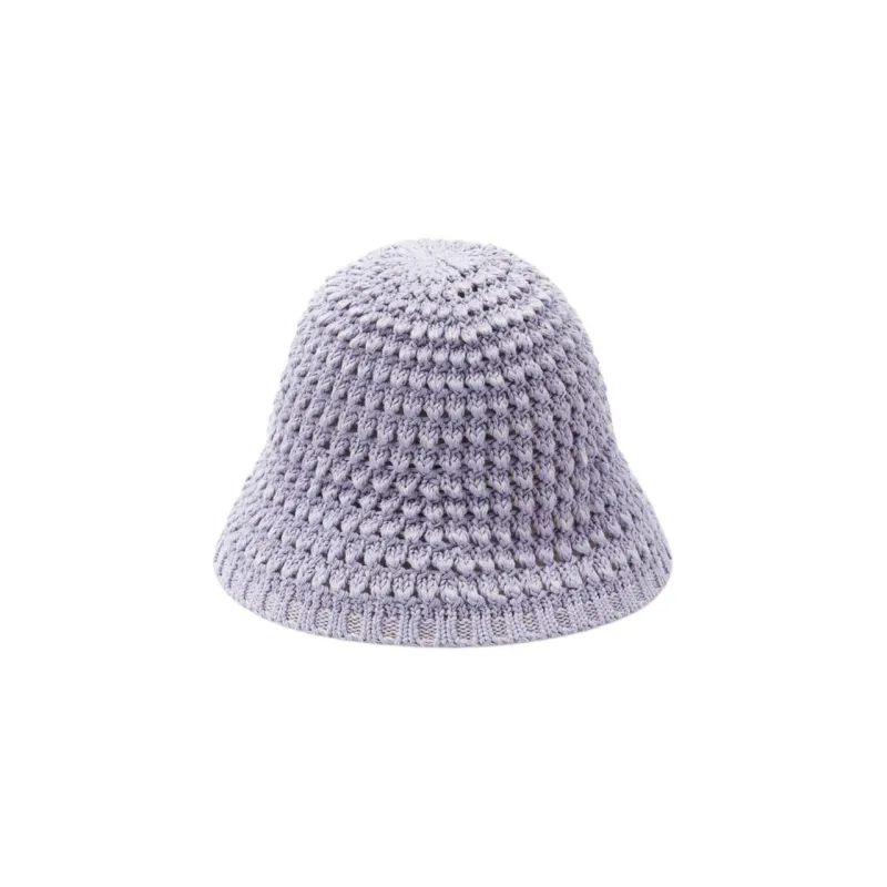 COS Cotton Bucket Hats Women's Purple-1