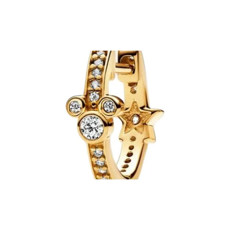 Pandora 14K Gold Plating Earrings Women's Gold-1