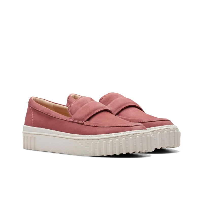 Clarks Mayhill Cove Nubuck Loafers-2