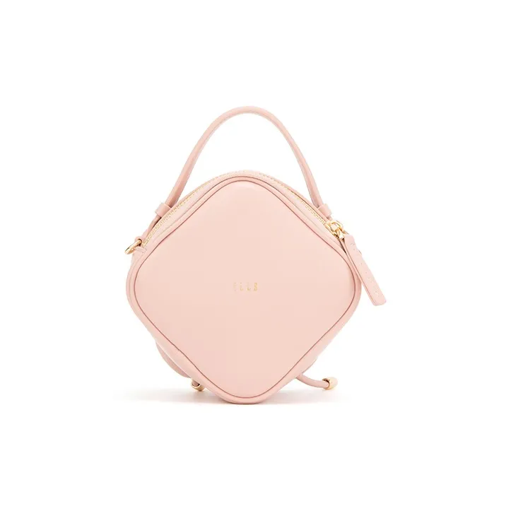 ELLE Synthetic Leather Crossbody Handbag Mini Women's Purple/Pink/Yellow-6
