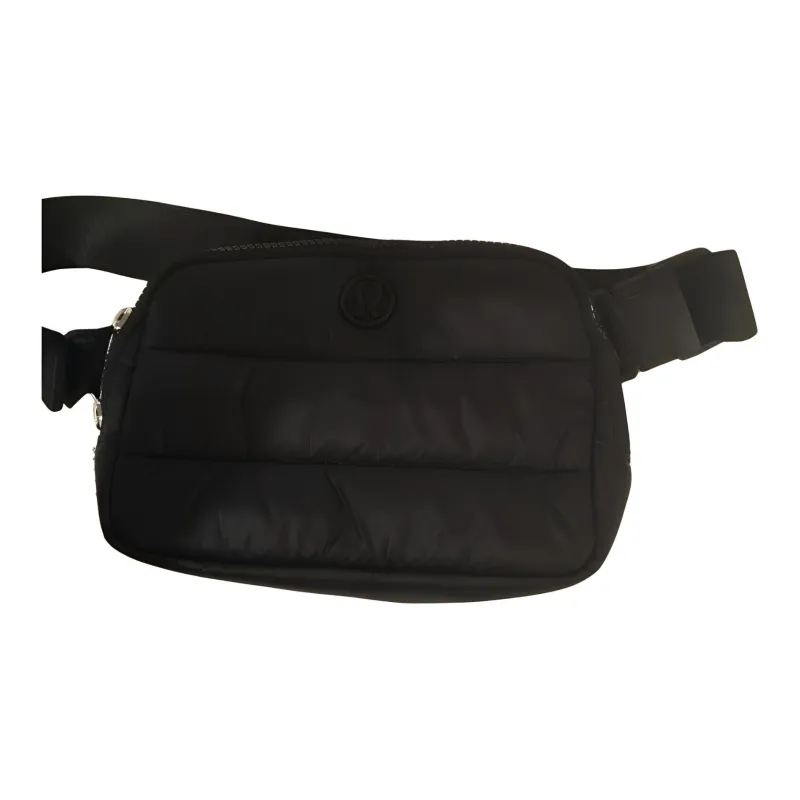 Lululemon Everywhere Nylon Sling Bag Fanny Pack Large Size Unisex Black-0