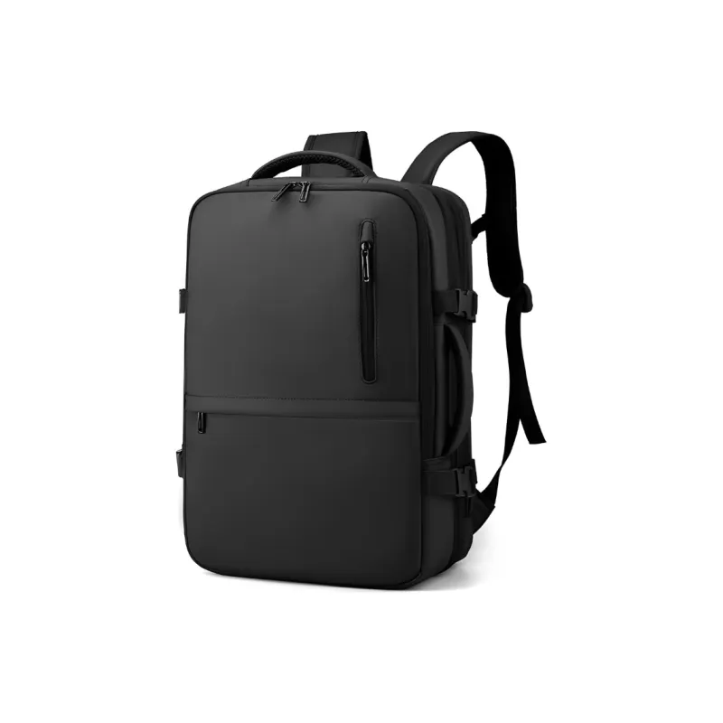 CMLZIUA Nylon Backpack Unisex Black-1