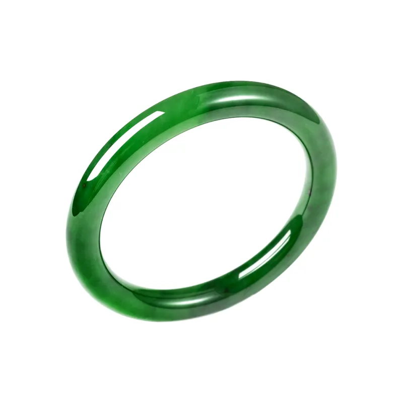 Princess Cui Hetian Jade Bangles Women's Jasper-0