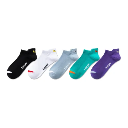 MIIOW Unisex No-Show Socks