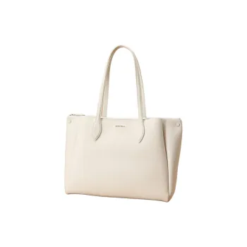 SAMANTHA THAVASA Cow Leather Handbag Shoulder Bag Women's White