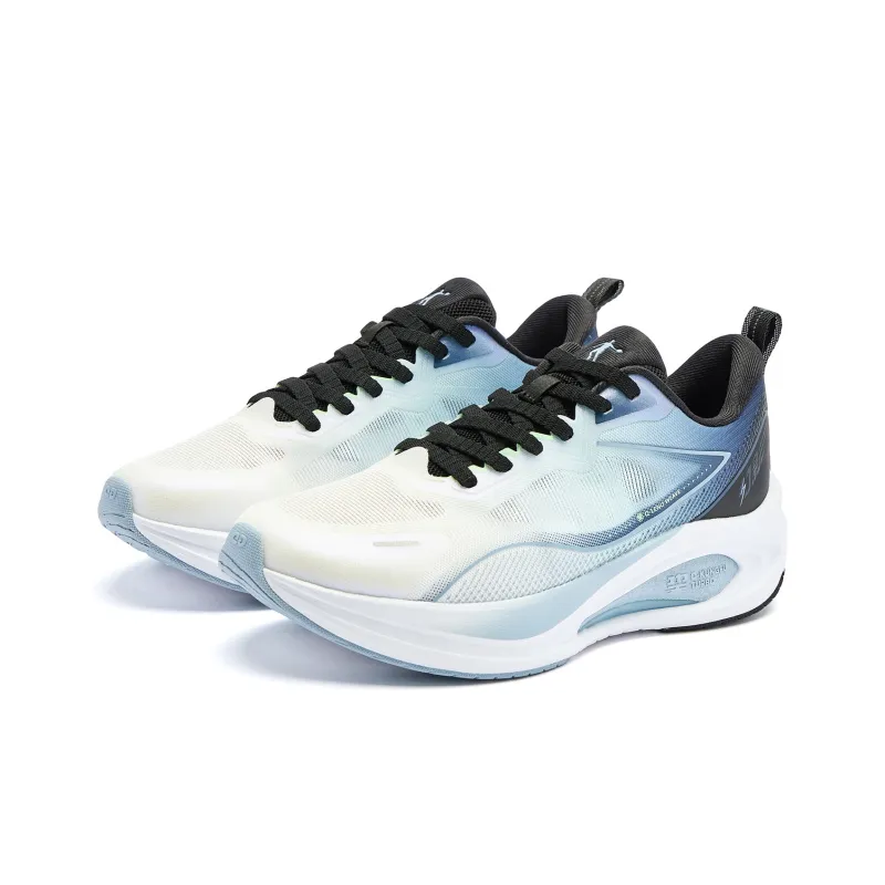 QIAODAN Phantom CITY Running Shoes Men Low Top Hydrogen Blue Graphite Blue-2