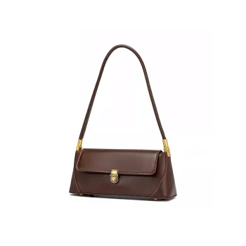 CLEVER& KETCH PU Handbag, Shoulder Bag Regular Women's Brown/Black