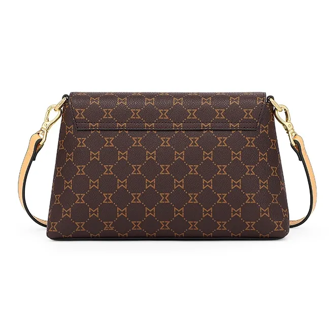 MashaLanti Crossbody Bags Dark Brown & Apricot-4