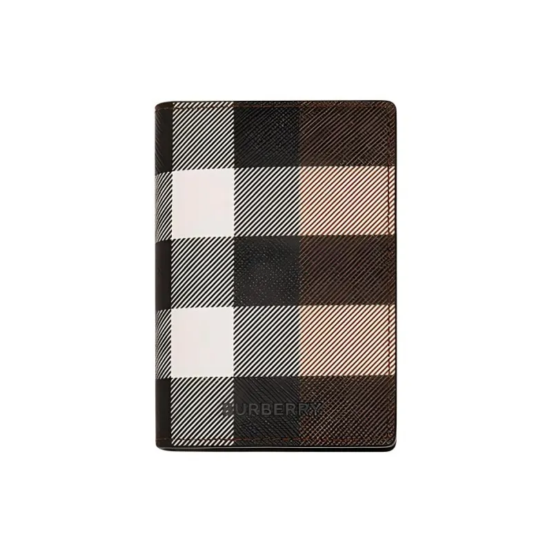 Burberry Leather Card Holder Men's Dark Birch Brown-0