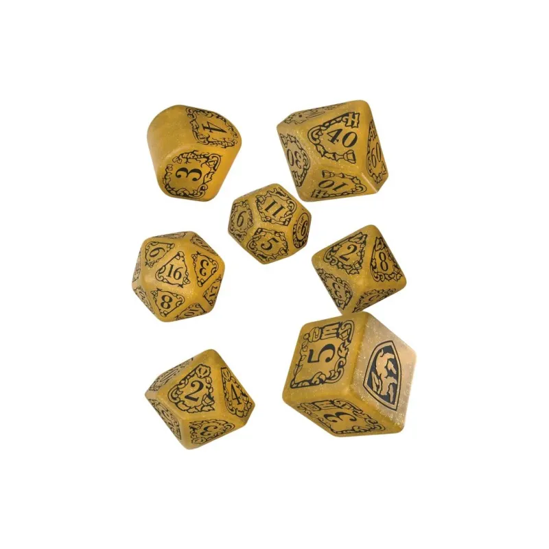 Q WORKSHOP Harry Potter Hufflepuff Yellow Dice Board Games-1