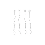 Five-Pointed Star Drop Earrings Clothing Sets