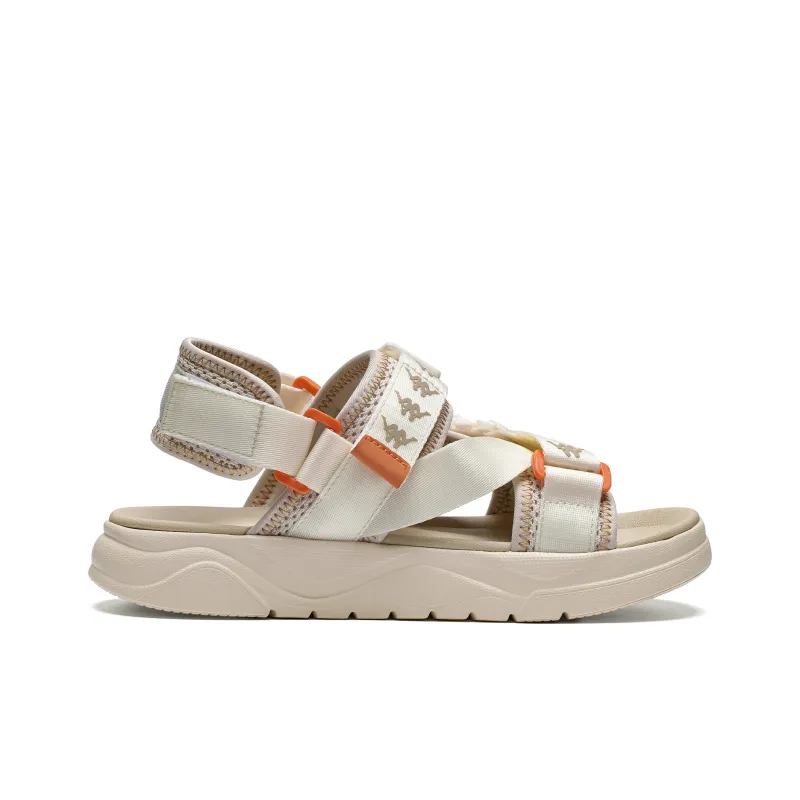 Kappa Jungle Lion Collection Beach Sandals Unisex Beige Yellow-1